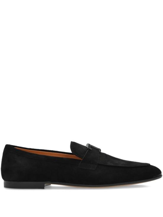 25FW 토즈 T 타임리스 스웨이드 로퍼 XXM38K0HW20HR0 B999 Black