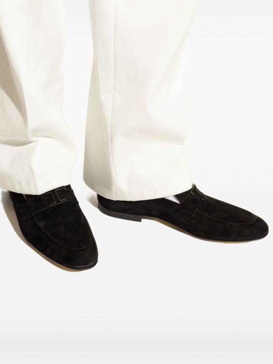 25FW 토즈 T 타임리스 스웨이드 로퍼 XXM38K0HW20HR0 B999 Black - TODS