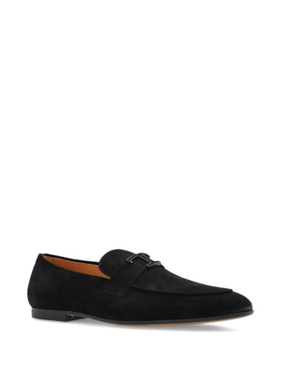 25FW 토즈 T 타임리스 스웨이드 로퍼 XXM38K0HW20HR0 B999 Black - TODS