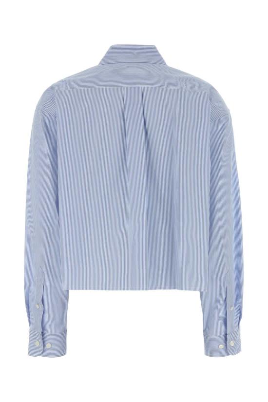 26SS 미우미우 셔츠 MK1659SOOO19EA F0UB3 Stripped - MIU MIU