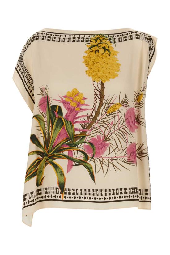 26SS 블루마린 민소매 티셔츠 2C450A F8177 Printed