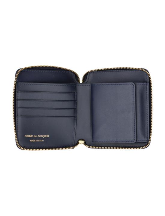 25FW 꼼데가르송 남성지갑 SA2100 Blue - COMME DES GARCONS