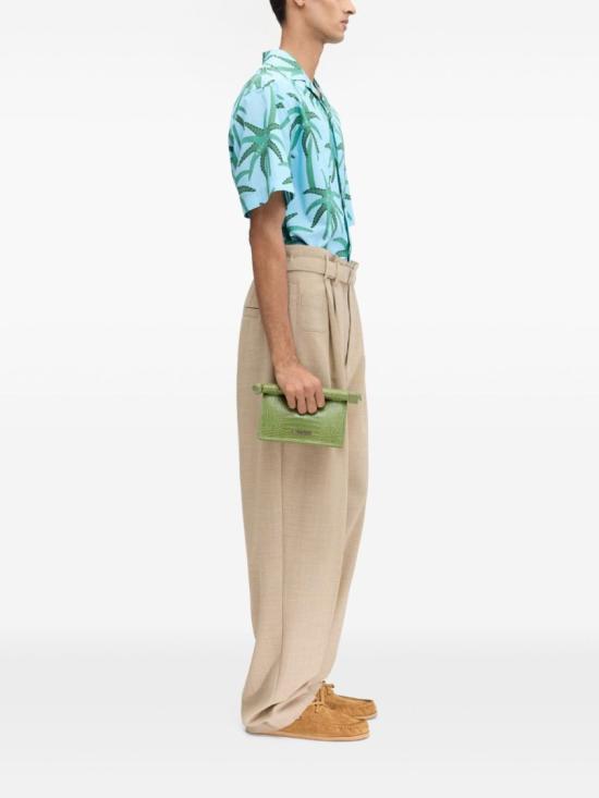 25SS 자크뮈스 반팔 셔츠 255SH201 1677 3EJ Blue - JACQUEMUS