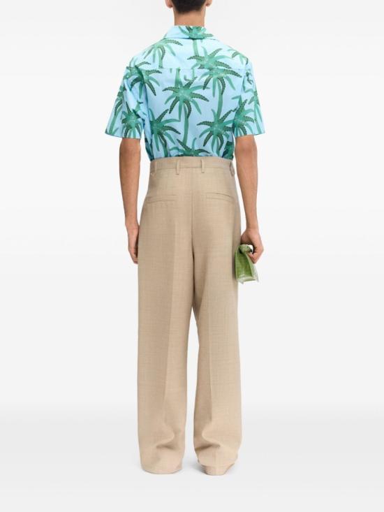 25SS 자크뮈스 반팔 셔츠 255SH201 1677 3EJ Blue - JACQUEMUS