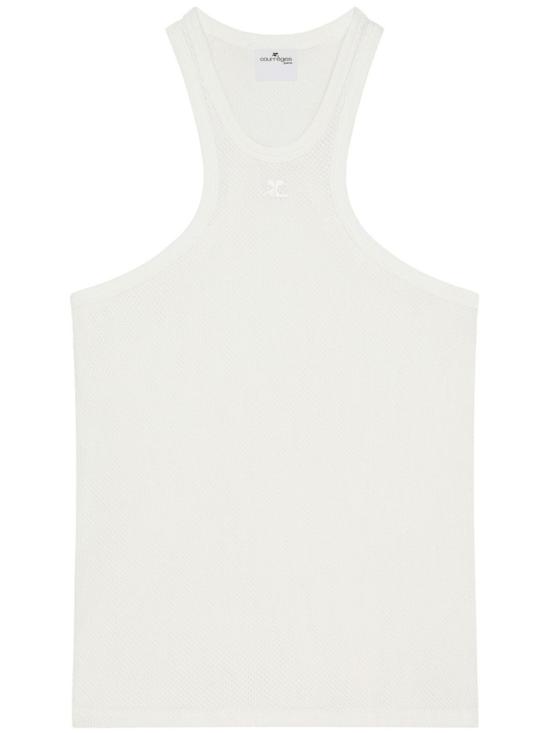 25SS 쿠레쥬 반팔 티셔츠 125JDE095JS0069 0001 White