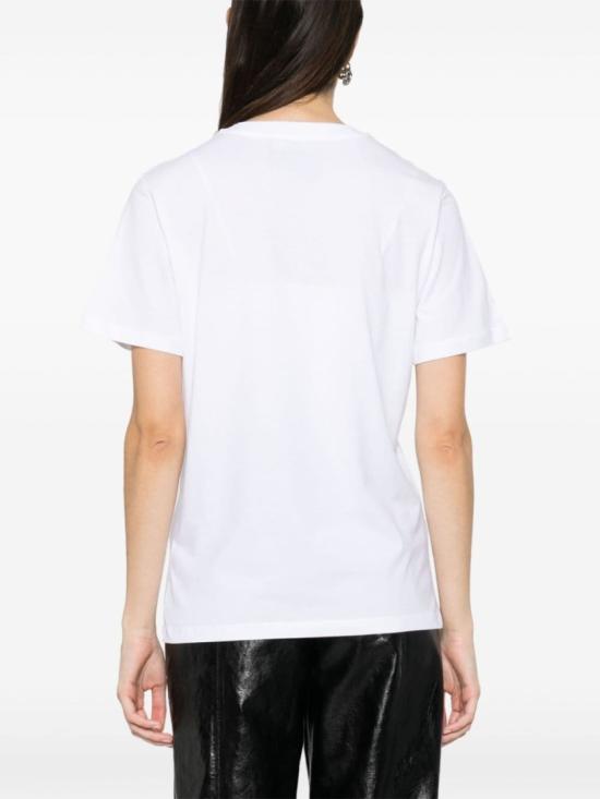  모스키노 반팔 티셔츠 J0703 0541 2001 White - MOSCHINO