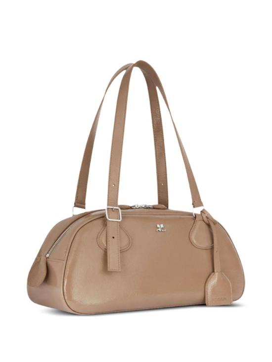 25FW 쿠레쥬 프라이데이 레더 숄더백 325GSA191CR0043 1098 Pink - COURREGES