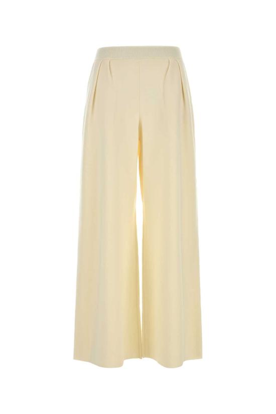 26SS 막스마라 스트레이트 팬츠 2611331011600 001 White