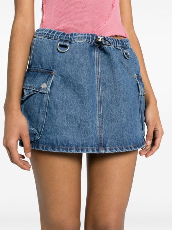  코페르니 데님 스커트 COPJ49202 WASBLU Blue - COPERNI