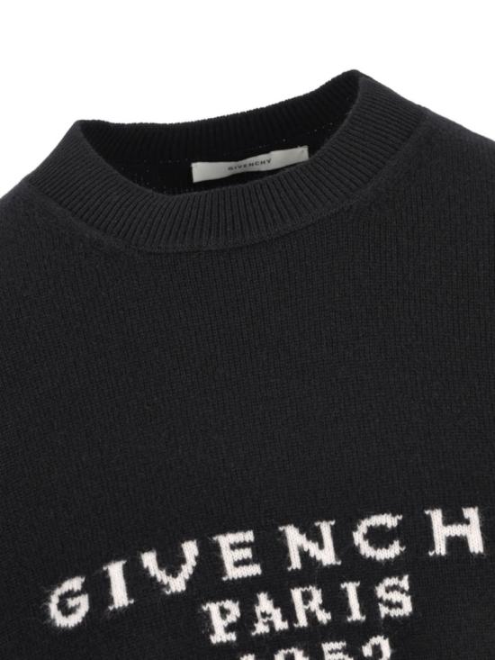 25FW 지방시 스웨터 BW90VD4ZSN 001 Black - GIVENCHY