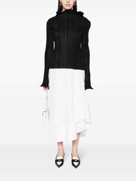  랑방 롱 스커트 RW ST0002 5904 P24 001 White - LANVIN