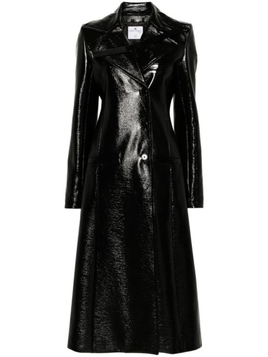  쿠레쥬 코트 423CMA118VY0014 9999 Black