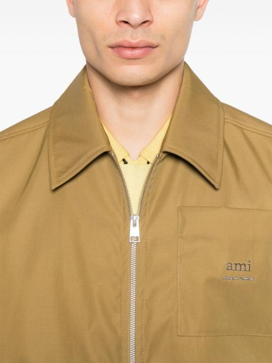 25SS 아미 무스탕 HJK063 PA0007 202 Brown - AMI