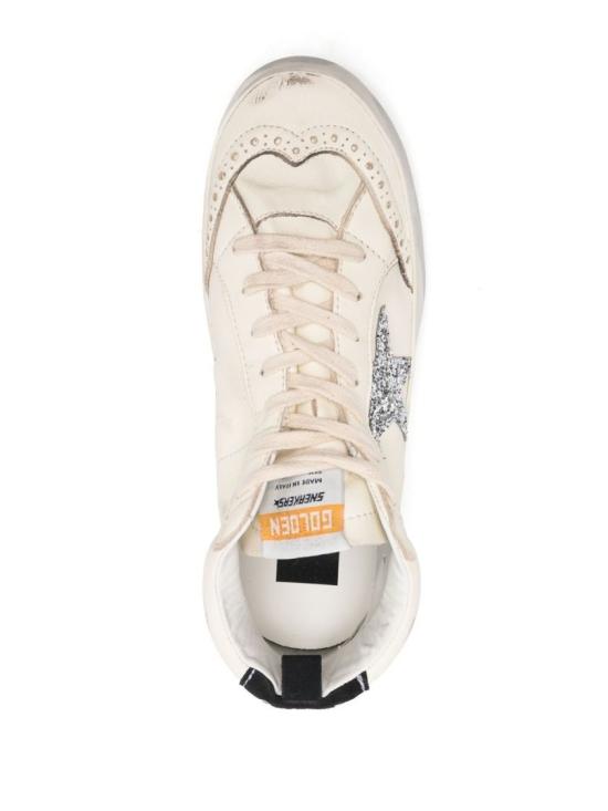 26SS 골든구스 미드 스타 스니커즈 GWF00122 F003998 15406 Neutrals - GOLDEN GOOSE