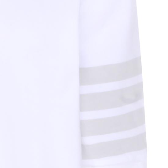 26SS 톰브라운 코튼 저지 4바 티 MJS303AJ0253100 White - THOM BROWNE