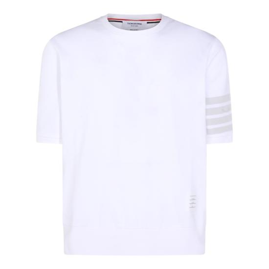 26SS 톰브라운 코튼 저지 4바 티 MJS303AJ0253100 White