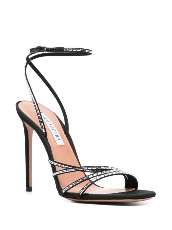 25FW 아쿠아주라 샌들 MSIHIGS0 GRO 000 Black - AQUAZZURA