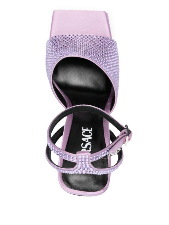 25SS 베르사체 샌들 1019842 1A14754 1LI5P Purple - VERSACE