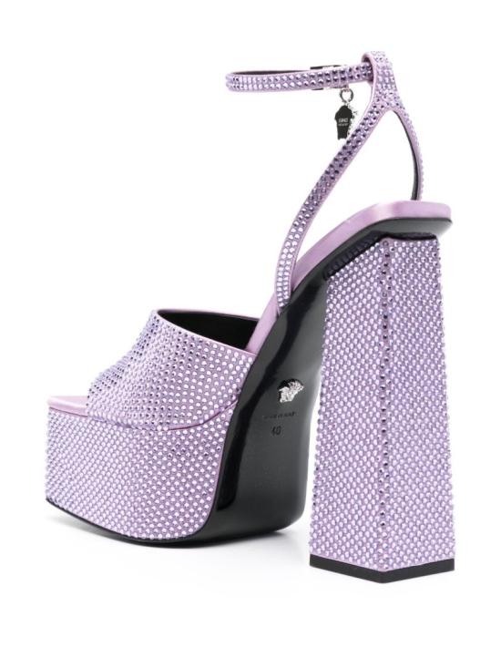 25SS 베르사체 샌들 1019842 1A14754 1LI5P Purple - VERSACE