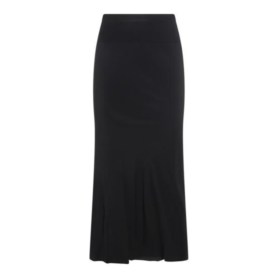 26SS 릭 오웬스 미디 스커트 RP01F6334CC09 Black