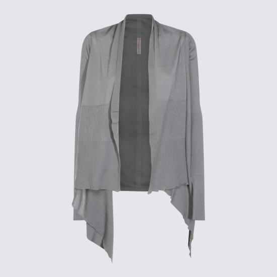 26SS 릭 오웬스 가디건 RP01F6642M35 Grey - RICK OWENS