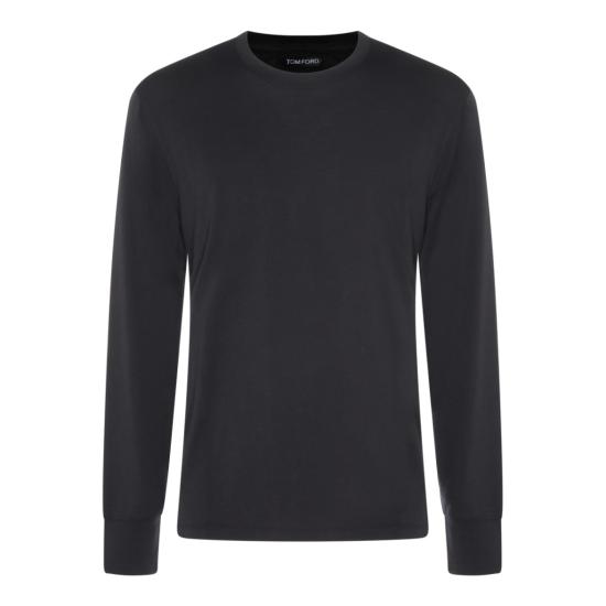 26SS 톰포드 반팔 티셔츠 JCL006JMT012NAA Black