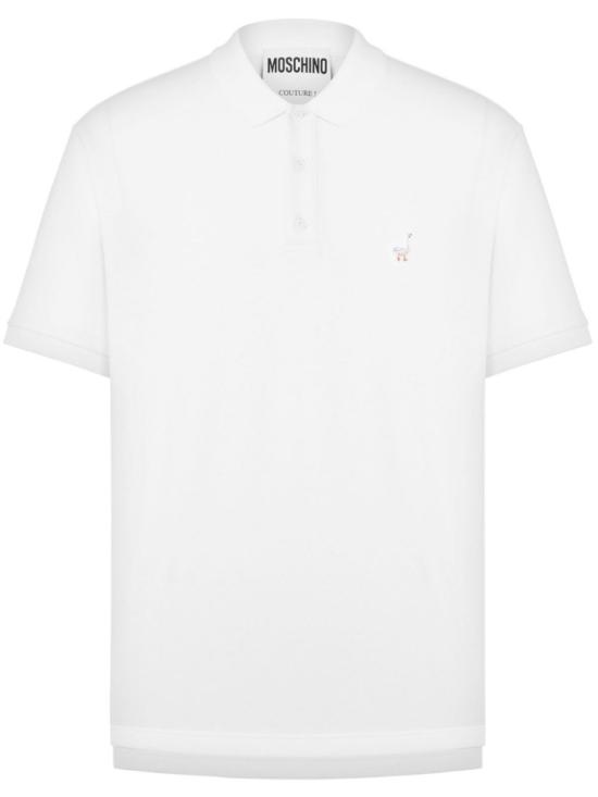 25SS 모스키노 폴로 티셔츠 A1602 0242 1001 White