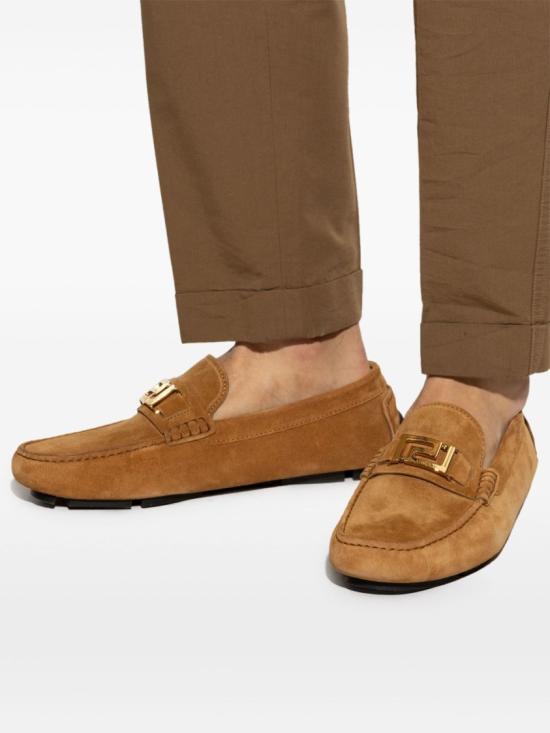 25SS 베르사체 로퍼 1013972 1A09892 1NG8V Brown - VERSACE