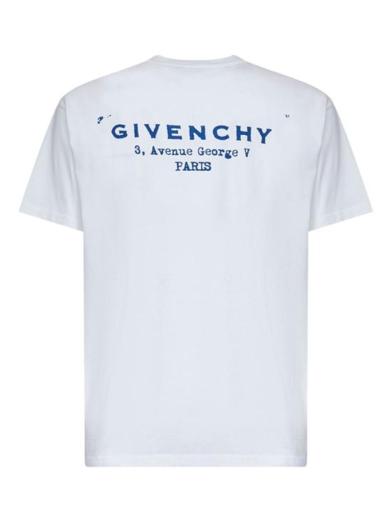 25FW 지방시 반팔 티셔츠 BM71NK3YRJ 100 White - GIVENCHY