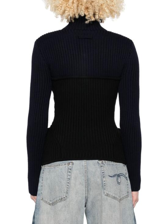 25FW 장 폴 고티에 터틀넥 PO005 K001 5900 Black - JEAN PAUL GAULTIER