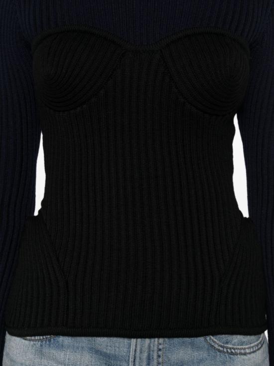 25FW 장 폴 고티에 터틀넥 PO005 K001 5900 Black - JEAN PAUL GAULTIER