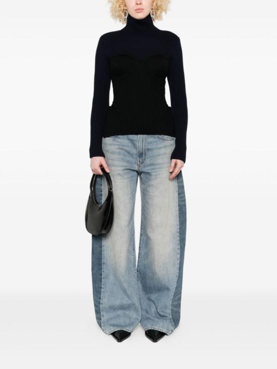25FW 장 폴 고티에 터틀넥 PO005 K001 5900 Black - JEAN PAUL GAULTIER