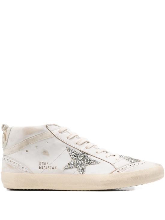 26SS 골든구스 미드 스타 스니커즈 GWF00122 F008098 15647 White