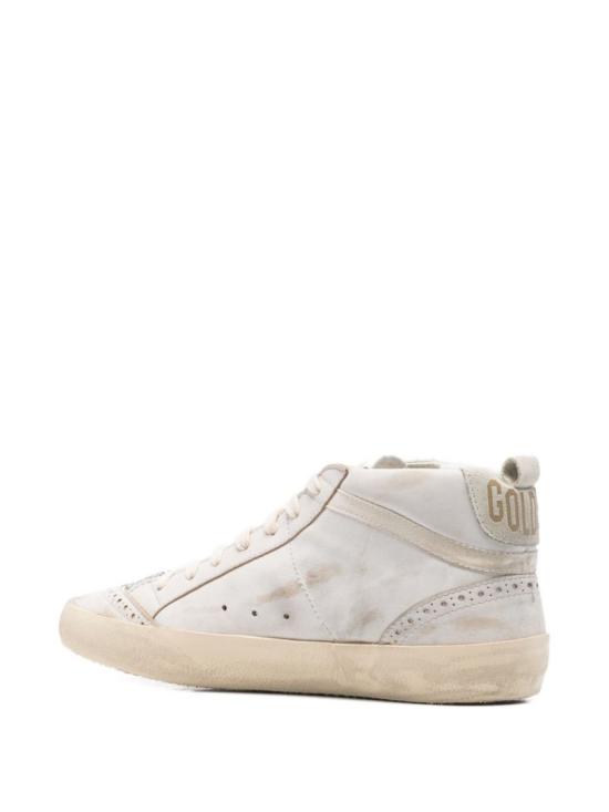 26SS 골든구스 미드 스타 스니커즈 GWF00122 F008098 15647 White - GOLDEN GOOSE