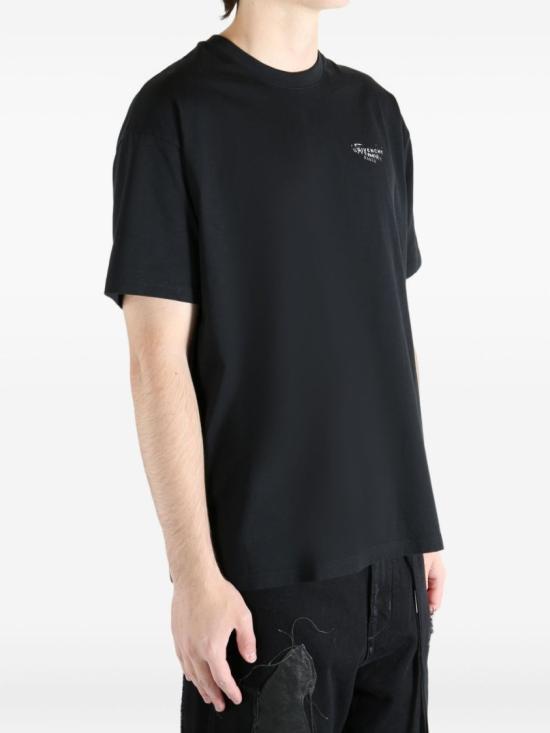 26SS 지방시 반팔 티셔츠 BM71NK3YSA 001 Black - GIVENCHY