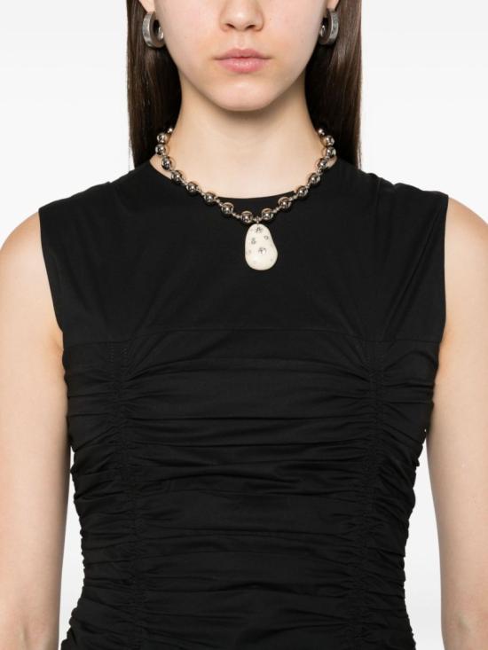 25FW 모스키노 숏 원피스 V0420 5531 0555 Black - MOSCHINO