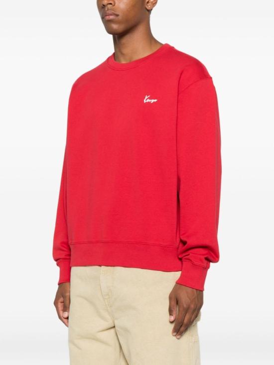 25FW 겐조 긴팔 티셔츠 FF65SW2594MF 25 Red - KENZO