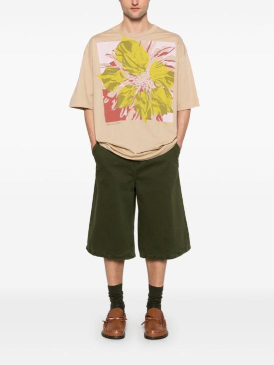 25SS 드리스 반 노튼 반팔 티셔츠 251 021141 1608 100 Neutrals - DRIES VAN NOTEN