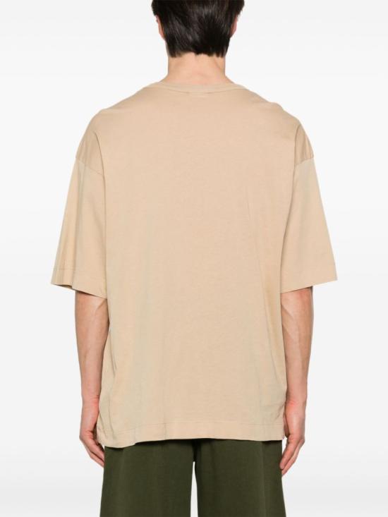 25SS 드리스 반 노튼 반팔 티셔츠 251 021141 1608 100 Neutrals - DRIES VAN NOTEN