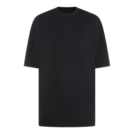 26SS 릭 오웬스 반팔 티셔츠 RU01F2249JA09 Black