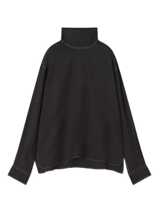 25FW 랑방 터틀넥 RM TS0018 6185 H25 10 Black