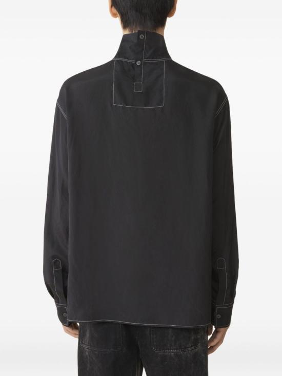25FW 랑방 터틀넥 RM TS0018 6185 H25 10 Black - LANVIN