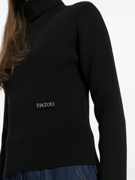  파투 터틀넥 KN184 8009 999B Black - PATOU