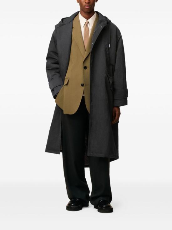 25FW 아미 세르주 패딩 파카 자켓 HJK823 PA0035 020 Black - AMI