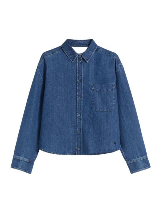 25FW 막스마라 데님 셔츠 2525116052650022 Blue