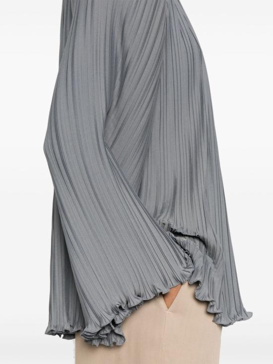 25SS 랑방 긴팔 티셔츠 RW TO0001 5904 P25 M3 Grey - LANVIN