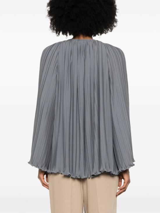 25SS 랑방 긴팔 티셔츠 RW TO0001 5904 P25 M3 Grey - LANVIN