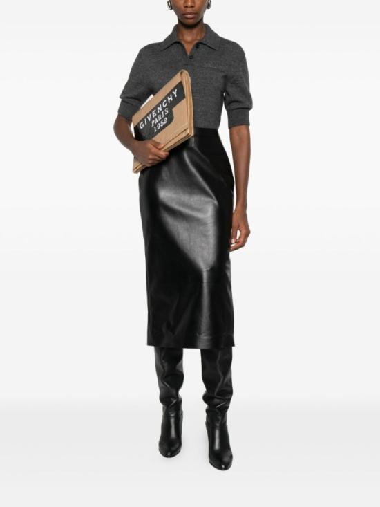 25FW 지방시 폴로 티셔츠 BWL0094ZSM 033 Grey - GIVENCHY