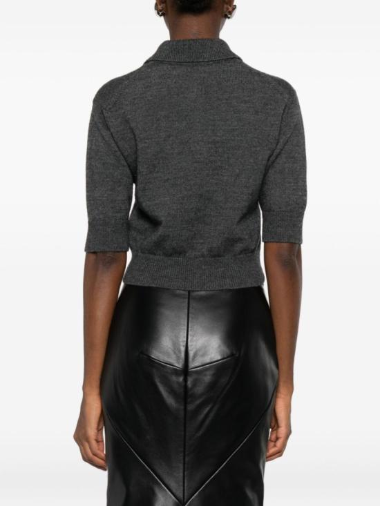 25FW 지방시 폴로 티셔츠 BWL0094ZSM 033 Grey - GIVENCHY