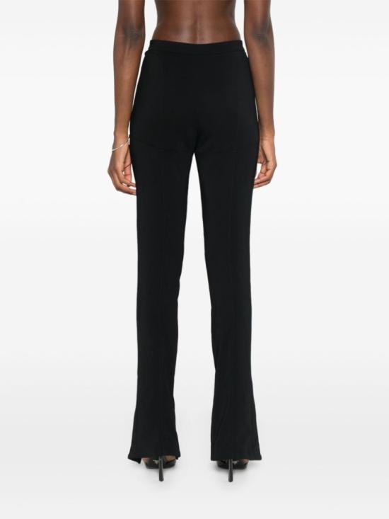 25SS 뮈글러 스트레이트 팬츠 25P1PA0440470 1999 Black - MUGLER